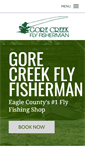 Mobile Screenshot of gorecreekflyfisherman.com